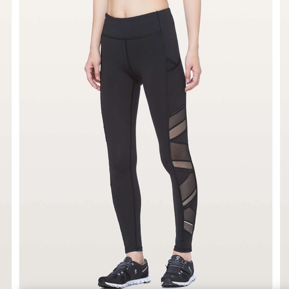 Lululemon Speed Up Tight Mesh 28" - Picture 1 of 4